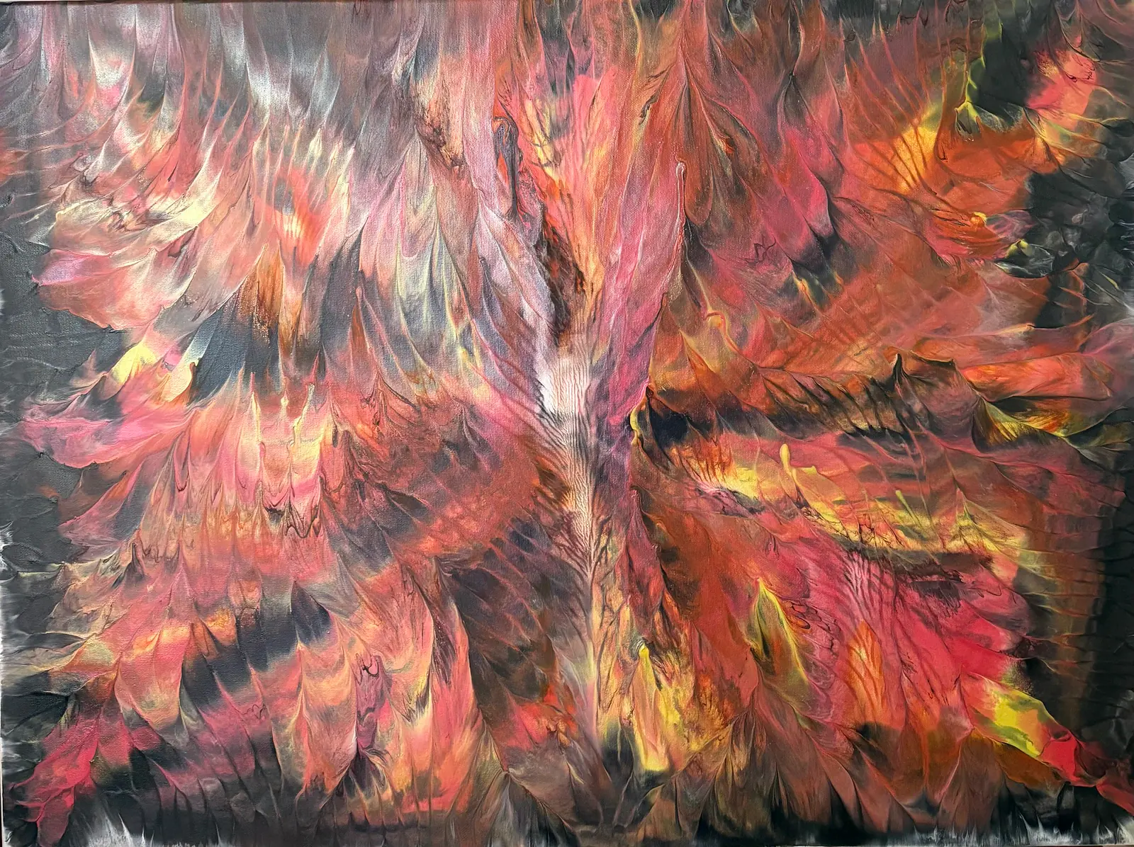 Explosion - Akryl av Ann-Christin (Acmpainting) Martinsson
