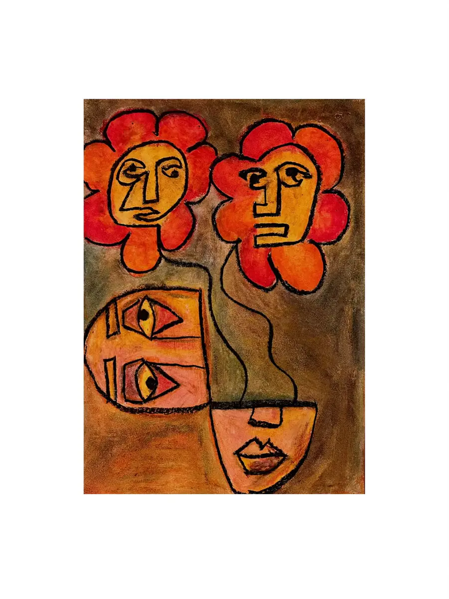 Udspring - Olie - 29×42 cm af Silas Leander sørensen