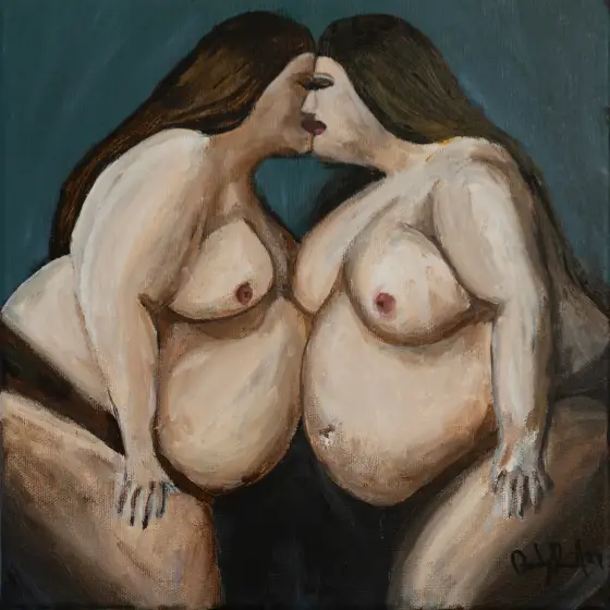 I Wish I Was Like Me - Akryl av Andy Renard