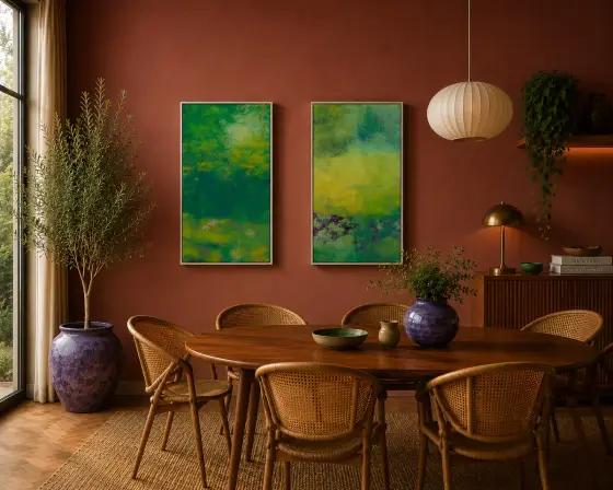 Kunstverk - Akryl av Tilly Maj-Britt Bodilius Lindgren