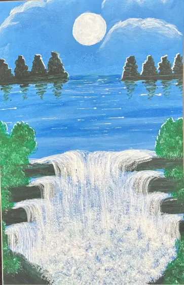 Brusande vattenfall thumbnail 1