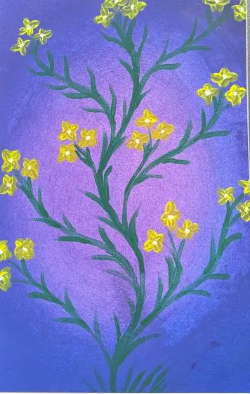 Tre små gula blommor thumbnail 1