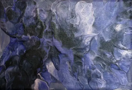 Samurajen - Akryl av Ann-Christin (Acmpainting) Martinsson