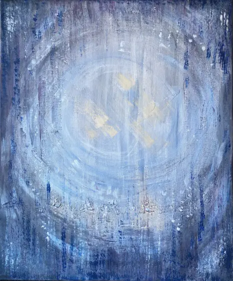 Meteor Shower - Akryl af Irina Nikolaeva