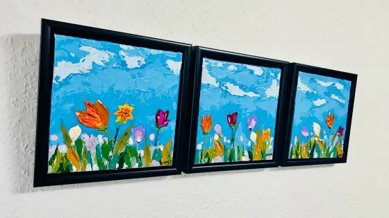 Farverig Fornemmelse af Sommerens Blomster thumbnail 3
