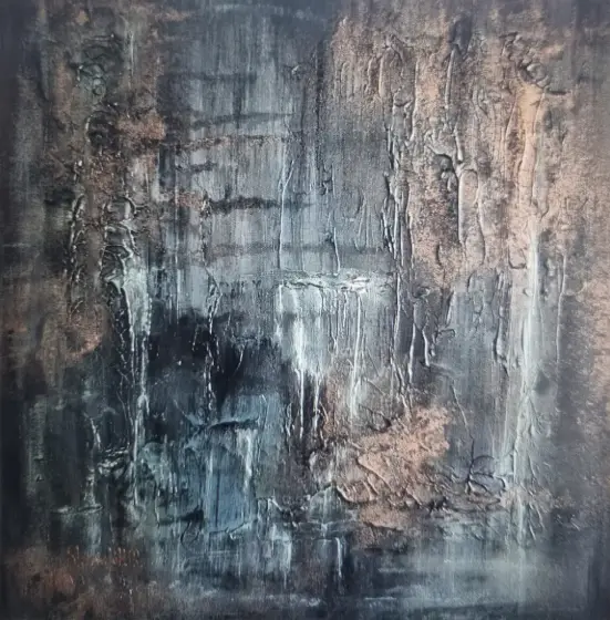 In to the deep / part II - Akryl af SkogsdottiR.art