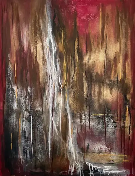 Strong force - Akryl af SkogsdottiR.art
